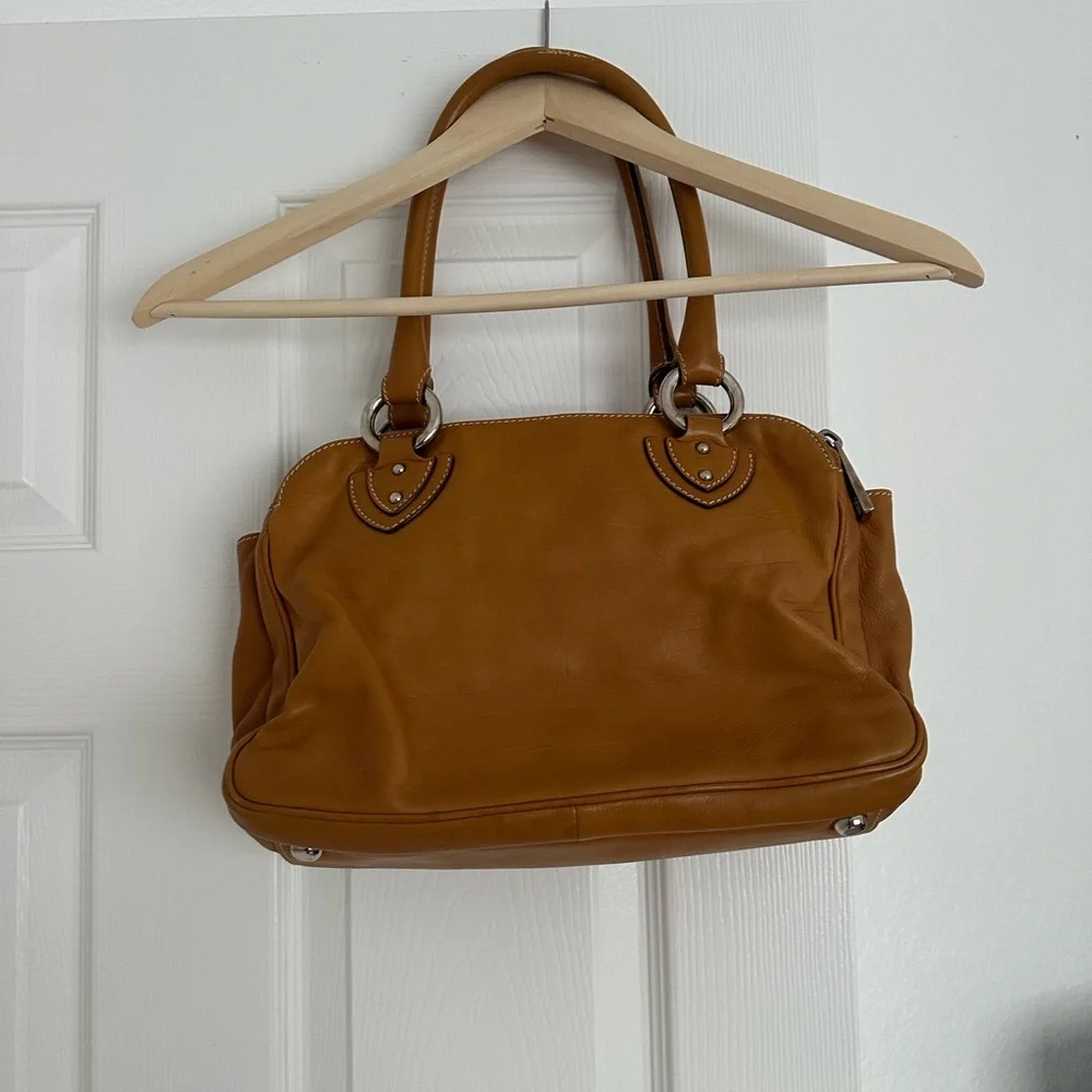 Vintage Marc Jacobs Brown Leather Satchel - Picture 3 of 9